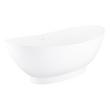 71" Brielle Solid Surface Freestanding Tub - Glossy Finish, , large image number 1