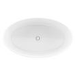 63" Lesa Solid Surface Freestanding Tub - Glossy Finish, , large image number 3
