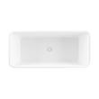 59" Inoma Solid Surface Freestanding Tub - Gloss Finish, , large image number 3