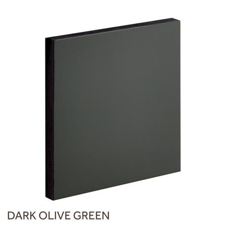 Wood Finish Sample - Dark Olive Green