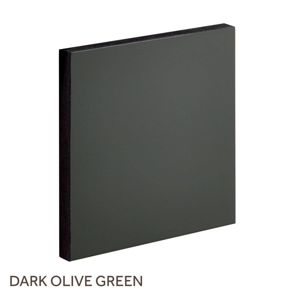 Wood Finish Sample - Dark Olive Green, , large image number 0