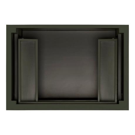 30" Elmdale Vanity - Dark Olive Green - Vanity Cabinet Only