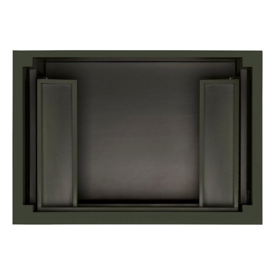 30" Elmdale Vanity with Rectangular Undermount Sink - Dark Olive Green, , large image number 5