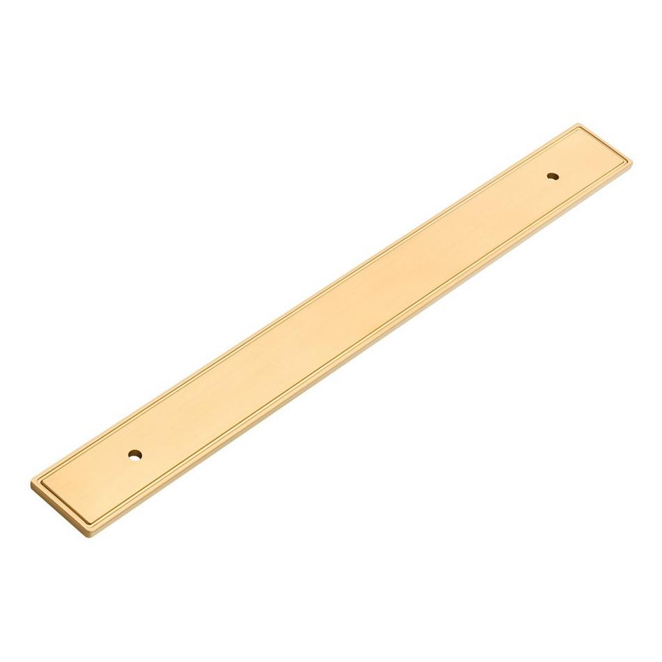 Contemporary Oversized Cabinet Pull Backplate, , large image number 0