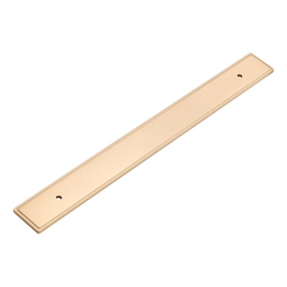 Contemporary Oversized Cabinet Pull Backplate, , large image number 1