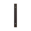 6-5/16" Contemporary Cabinet Pull Backplate - Oil Rubbed Bronze, , large image number 1