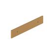 5-1/16" Contemporary Cabinet Pull Backplate - Brushed Gold, , large image number 2