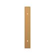 5-1/16" Contemporary Cabinet Pull Backplate - Brushed Gold, , large image number 1