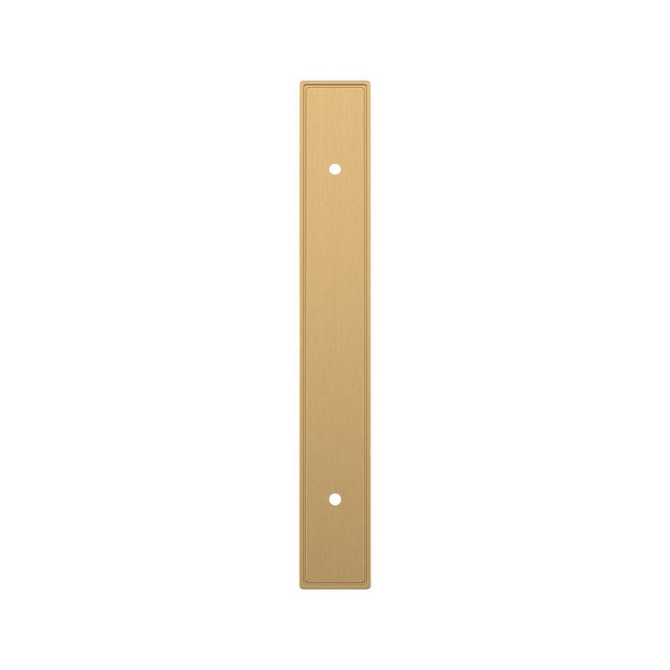 5-1/16" Contemporary Cabinet Pull Backplate - Champagne Bronze, , large image number 1