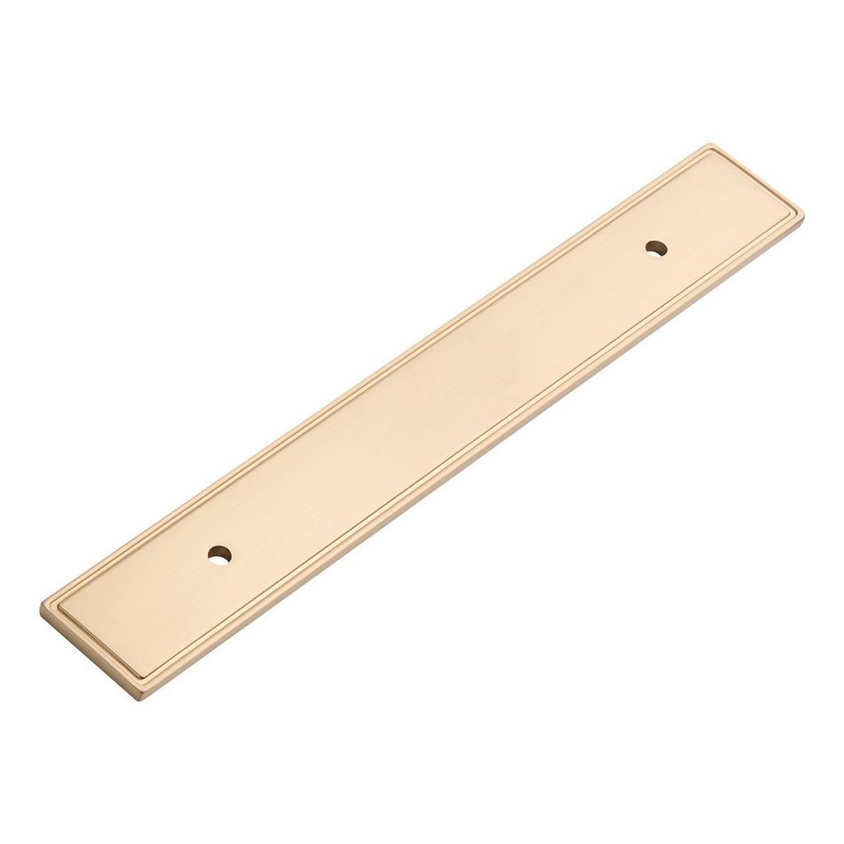 Contemporary Cabinet Pull Backplate, , large image number 1