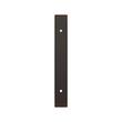 5-1/16" Contemporary Cabinet Pull Backplate - Oil Rubbed Bronze, , large image number 1