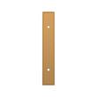 3-3/4" Contemporary Cabinet Pull Backplate - Brushed Gold, , large image number 1