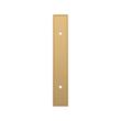 3-3/4" Contemporary Cabinet Pull Backplate - Champagne Bronze, , large image number 1