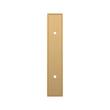 3" Contemporary Cabinet Pull Backplate - Champagne Bronze, , large image number 1