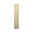 3" Contemporary Cabinet Pull Backplate - Golden Champagne, , large image number 1