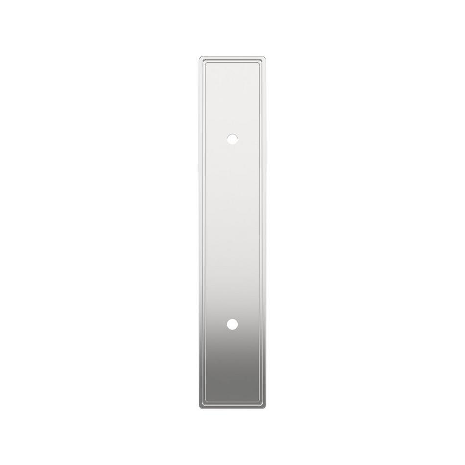 3" Contemporary Cabinet Pull Backplate - Polished Chrome, , large image number 1