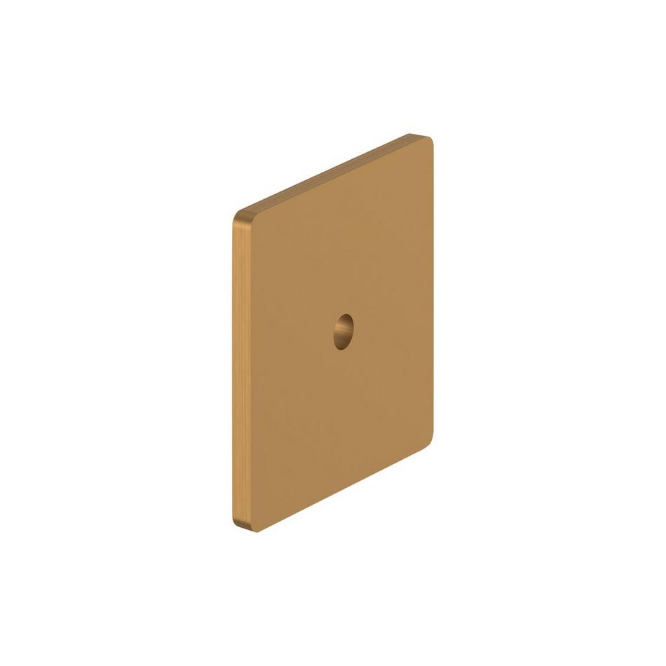 Contemporary Square Cabinet Knob Backplate, , large image number 9