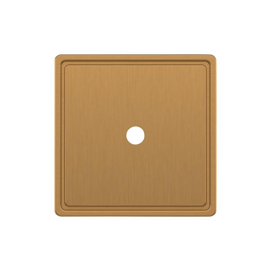 Contemporary Square Cabinet Knob Backplate, , large image number 8