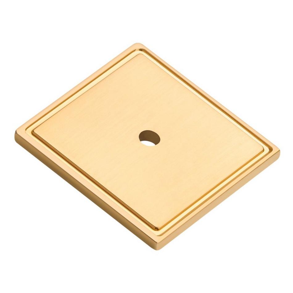 Contemporary Square Cabinet Knob Backplate, , large image number 5
