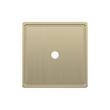 Contemporary Square Cabinet Knob Backplate - Golden Champagne, , large image number 1