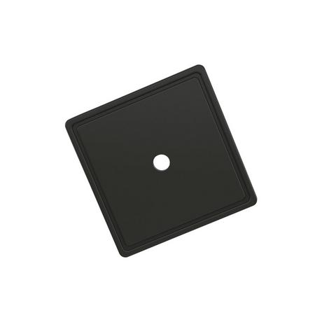 Contemporary Square Cabinet Knob Backplate