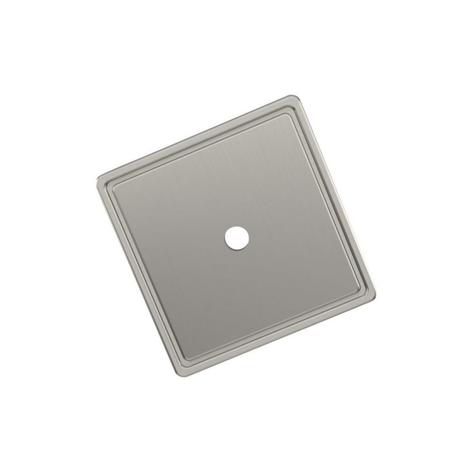 Contemporary Square Cabinet Knob Backplate, , large image number 7
