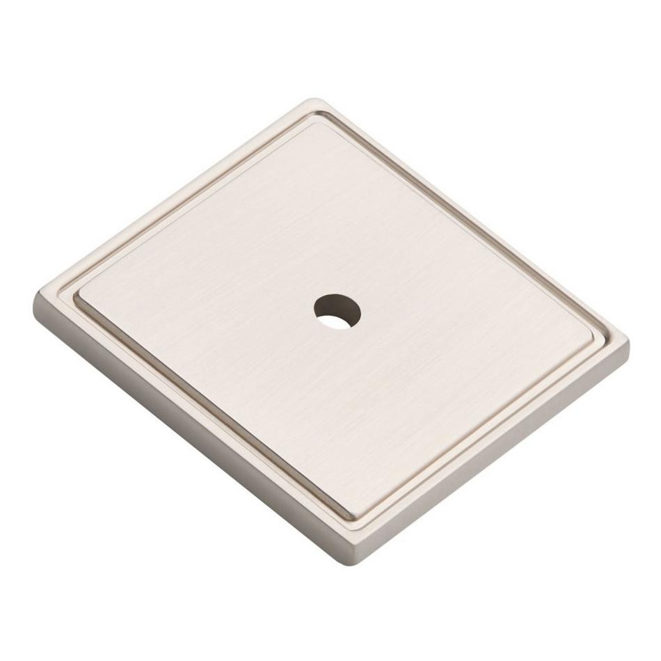 Contemporary Square Cabinet Knob Backplate, , large image number 2