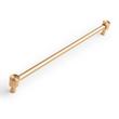 12-5/8" Orwell Radial Textured Oversized Cabinet Pull - Brushed Gold, , large image number 0