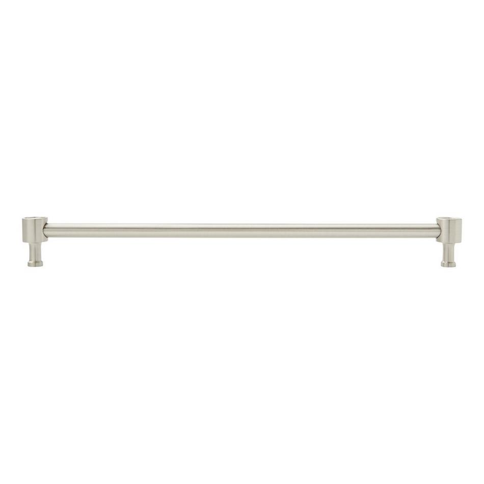 12-5/8" Orwell Radial Textured Oversized Cabinet Pull - Satin Nickel, , large image number 2
