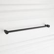 10-1/16" Orwell Radial Textured Oversized Cabinet Pull - Matte Black, , large image number 3
