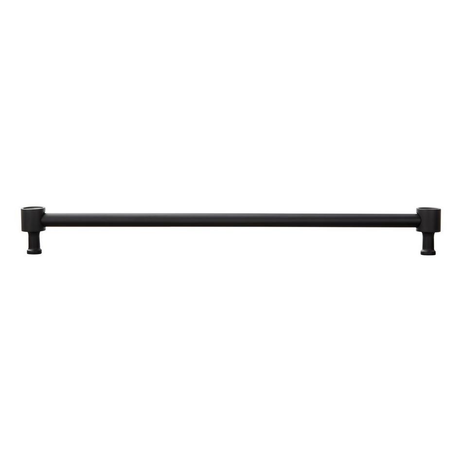 10-1/16" Orwell Radial Textured Oversized Cabinet Pull - Matte Black, , large image number 2