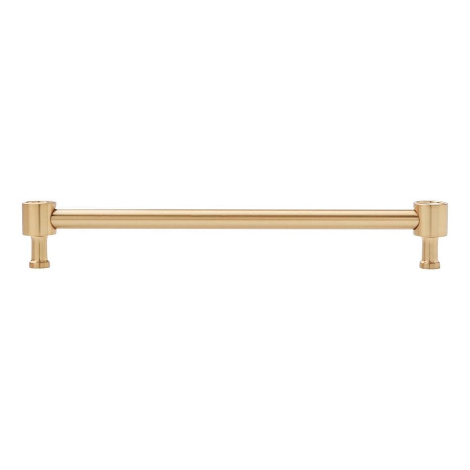 8-13/16" Orwell Radial Textured Oversized Cabinet Pull - Champagne Bronze, , large image number 2