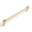 8-13/16" Orwell Radial Textured Oversized Cabinet Pull - Golden Champagne, , large image number 0