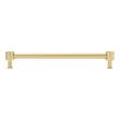 8-13/16" Orwell Radial Textured Oversized Cabinet Pull - Golden Champagne, , large image number 2