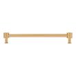 8-13/16" Orwell Radial Textured Oversized Cabinet Pull - Brushed Gold, , large image number 2