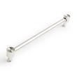 8-13/16" Orwell Radial Textured Oversized Cabinet Pull - Polished Nickel, , large image number 0