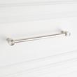 8-13/16" Orwell Radial Textured Oversized Cabinet Pull - Polished Nickel, , large image number 3