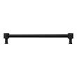 8-13/16" Orwell Radial Textured Oversized Cabinet Pull - Matte Black, , large image number 2