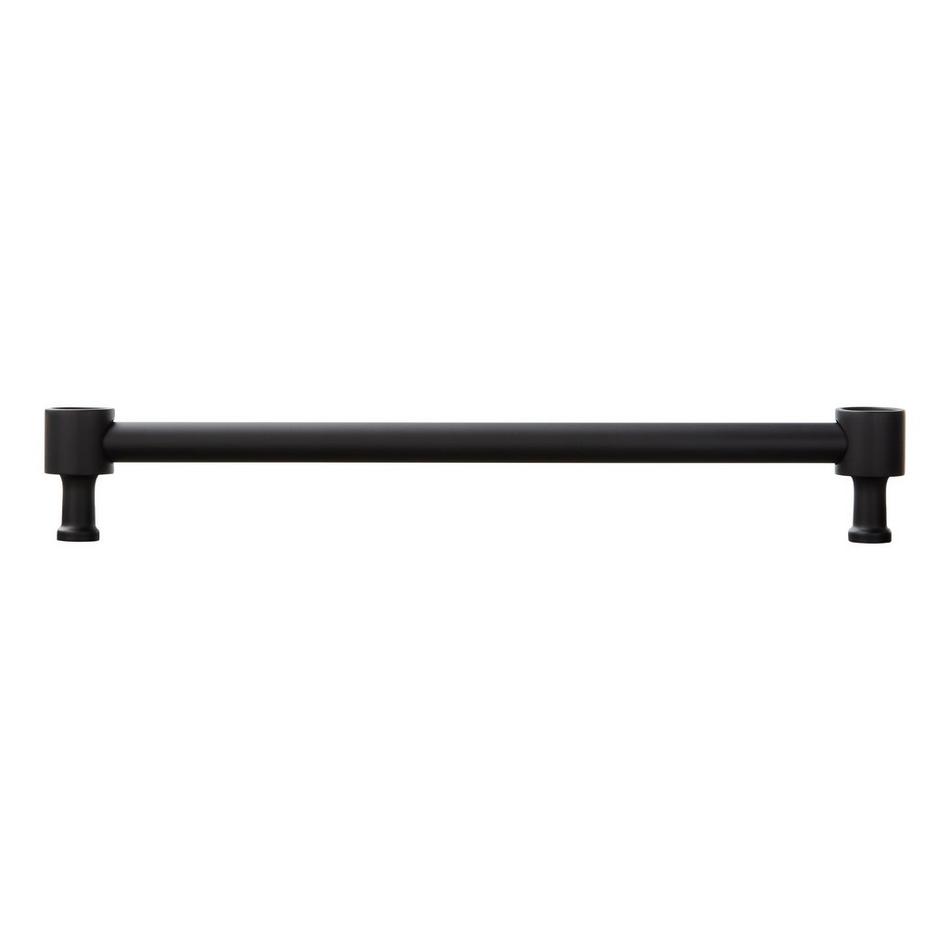8-13/16" Orwell Radial Textured Oversized Cabinet Pull - Matte Black, , large image number 2