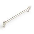 8-13/16" Orwell Radial Textured Oversized Cabinet Pull - Satin Nickel, , large image number 0