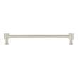 8-13/16" Orwell Radial Textured Oversized Cabinet Pull - Satin Nickel, , large image number 2