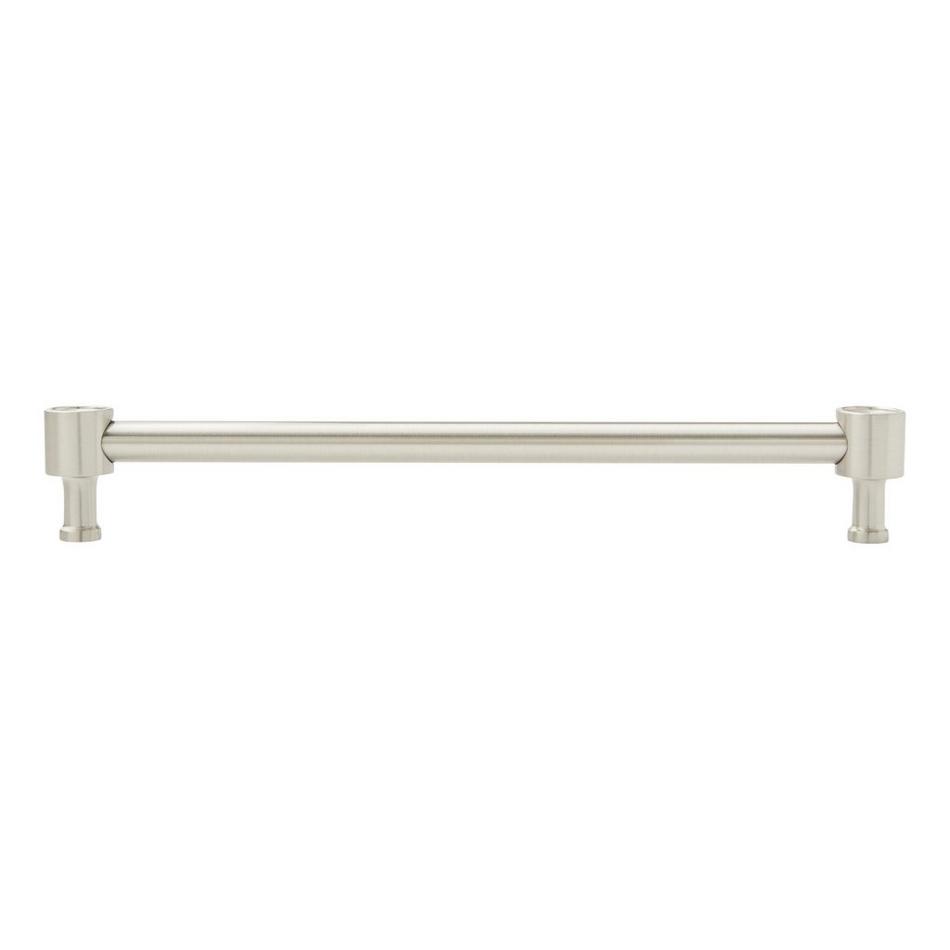 8-13/16" Orwell Radial Textured Oversized Cabinet Pull - Satin Nickel, , large image number 2