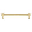 7-9/16" Orwell Radial Textured Cabinet Pull - Golden Champagne, , large image number 2