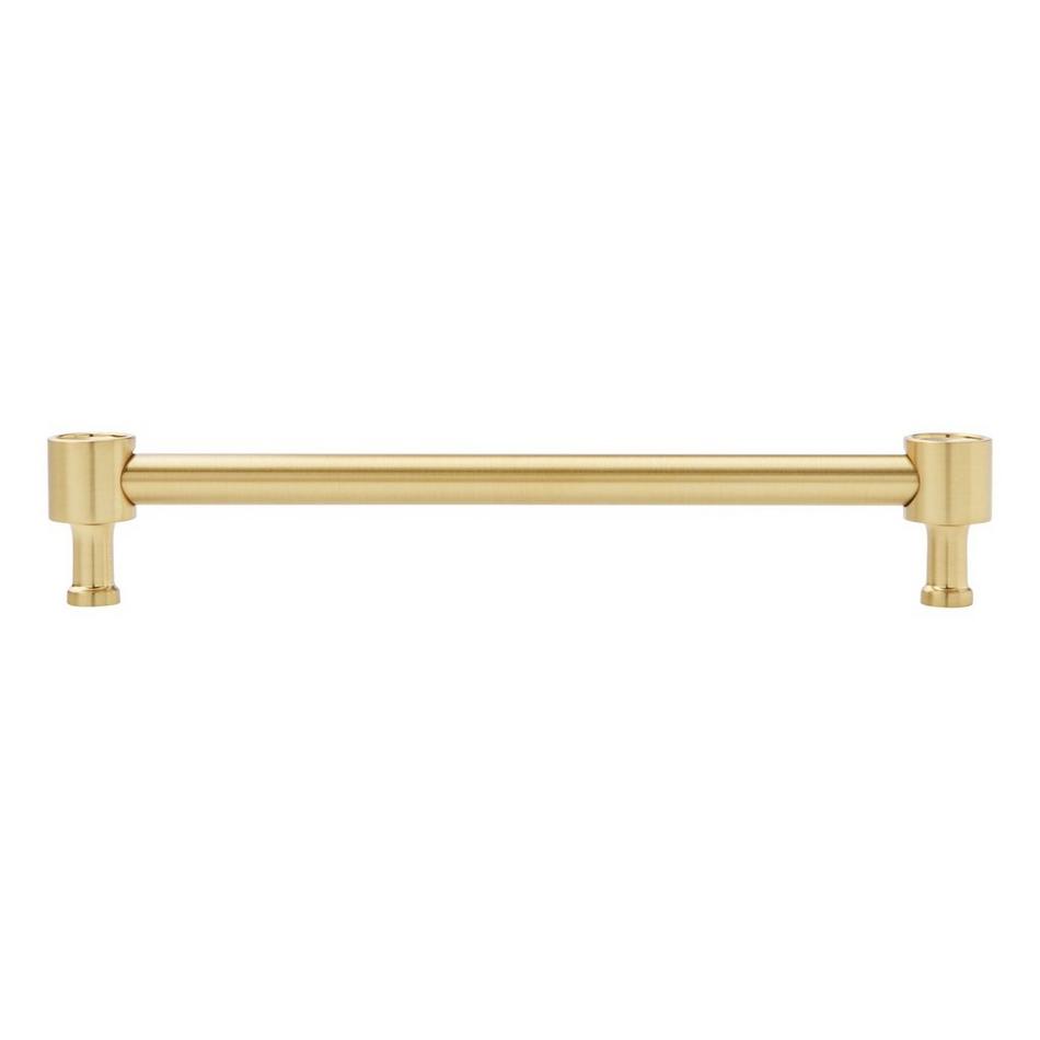 7-9/16" Orwell Radial Textured Cabinet Pull - Golden Champagne, , large image number 2