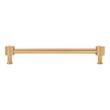 7-9/16" Orwell Radial Textured Cabinet Pull - Brushed Gold, , large image number 2