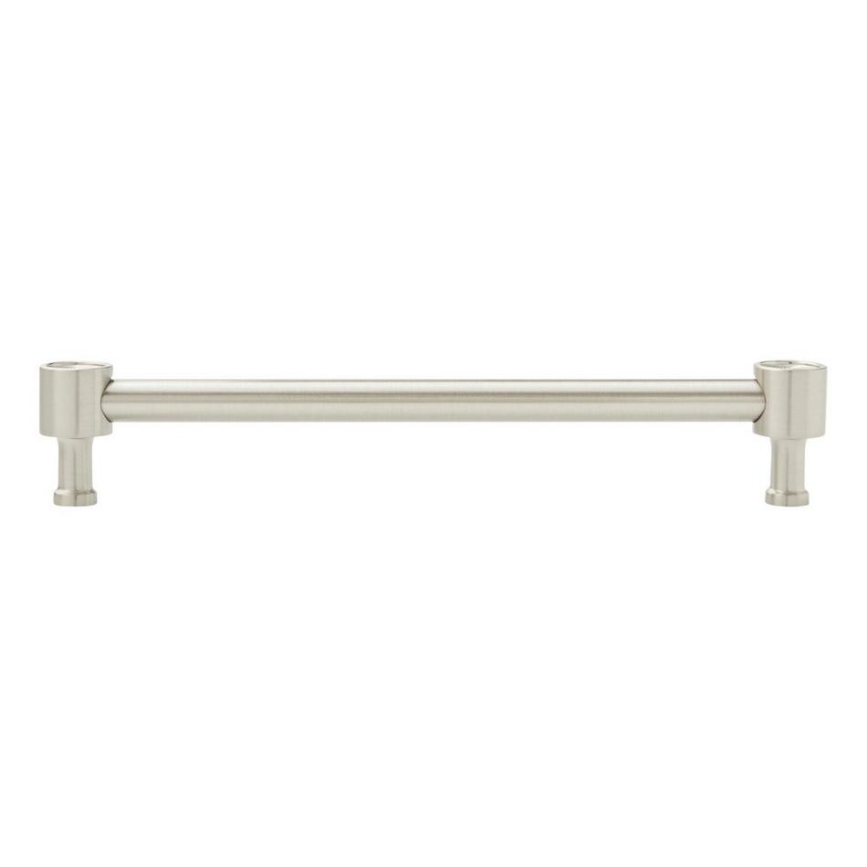 7-9/16" Orwell Radial Textured Cabinet Pull - Satin Nickel, , large image number 2