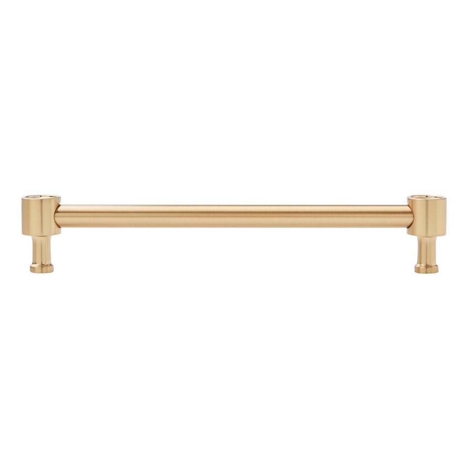 6-5/16" Orwell Radial Textured Cabinet Pull - Champagne Bronze, , large image number 2