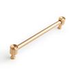 6-5/16" Orwell Radial Textured Cabinet Pull - Brushed Gold, , large image number 0