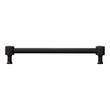 6-5/16" Orwell Radial Textured Cabinet Pull - Matte Black, , large image number 2