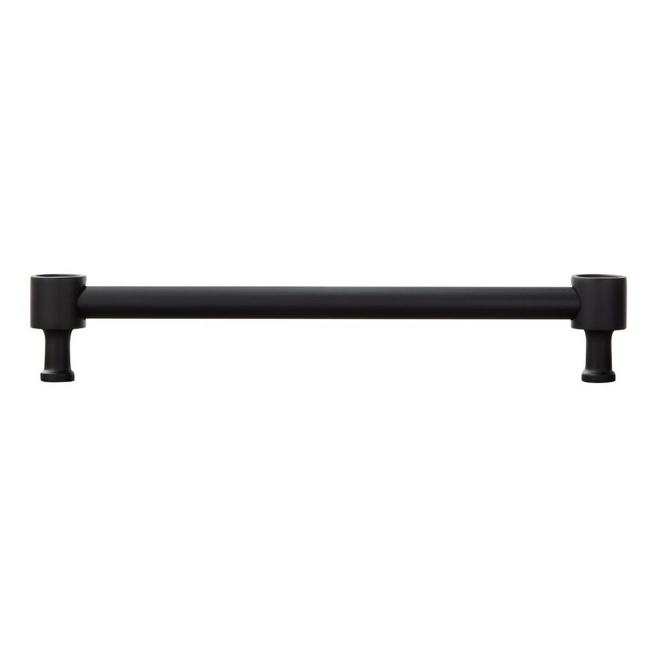 6-5/16" Orwell Radial Textured Cabinet Pull - Matte Black, , large image number 2